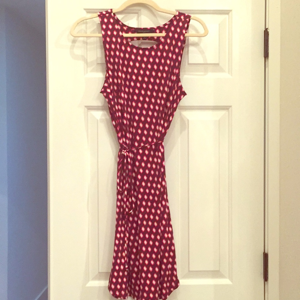 Patterned banana republic dress